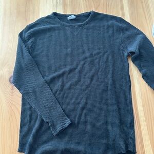 Urban Outfitters Black Long Sleeve Top